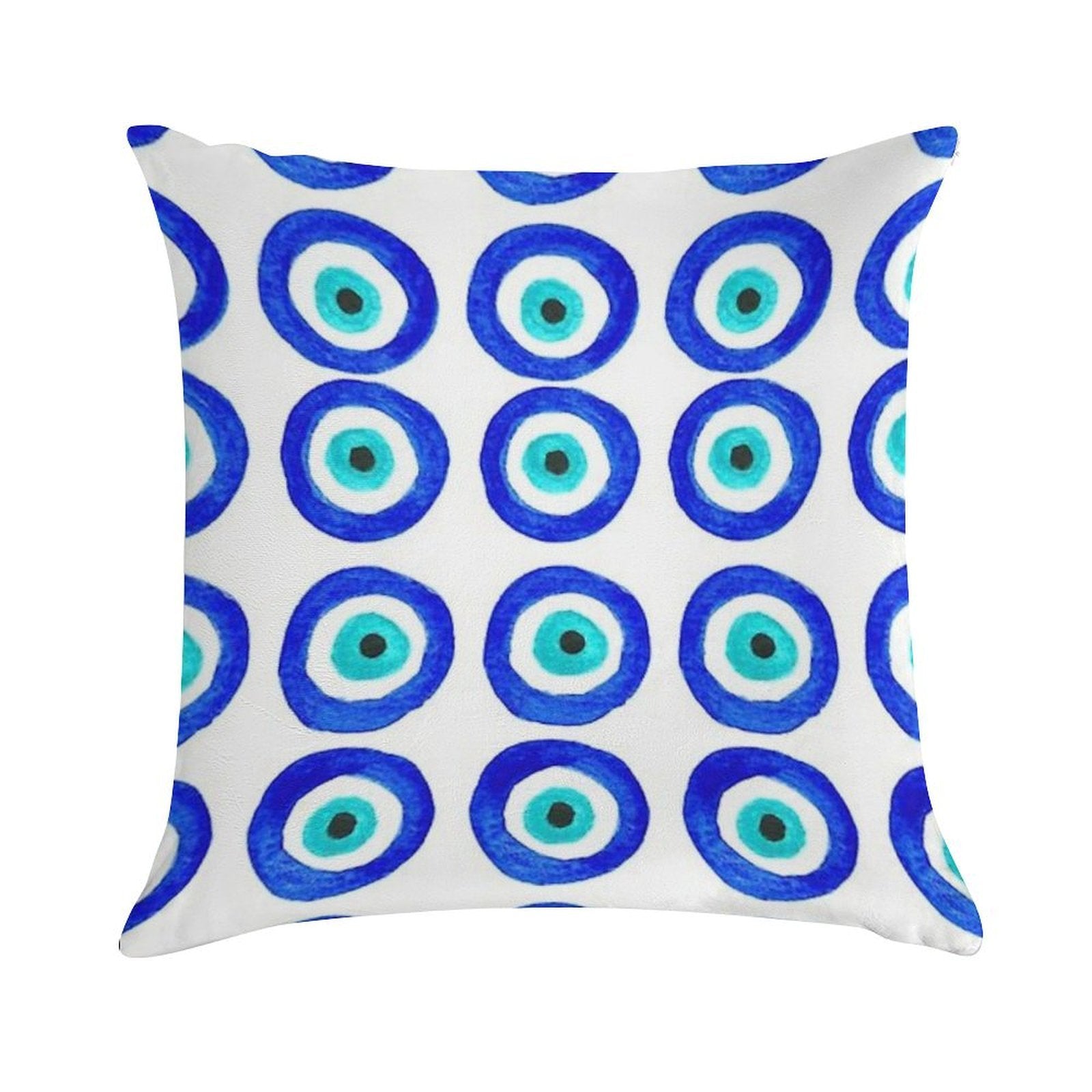 Evil Eye Soft Luxury Feel Throw Pillow