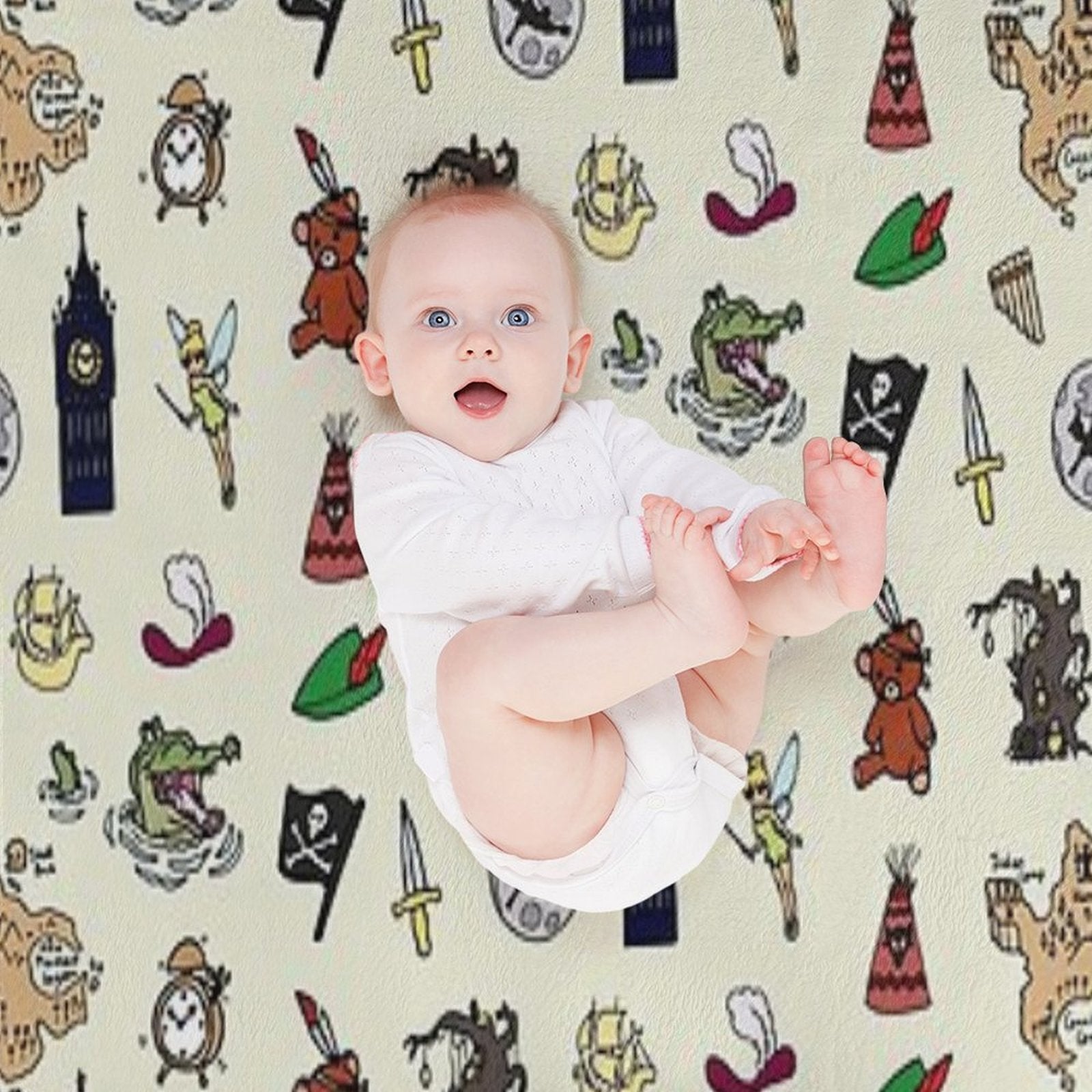 Peter Pan Gift-ready Throw Blanket
