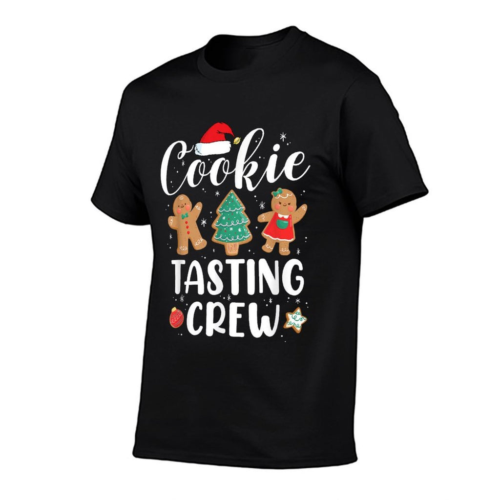 Cookie Tasting Crew Funny Pajamas Family Xmas Christmas  Breathable T-Shirt