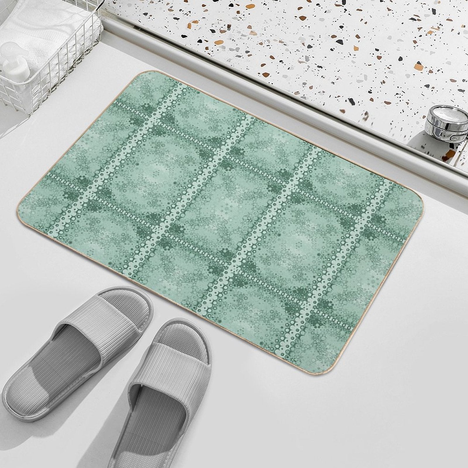 Pattern 25  Eco-Friendly Bath Mat