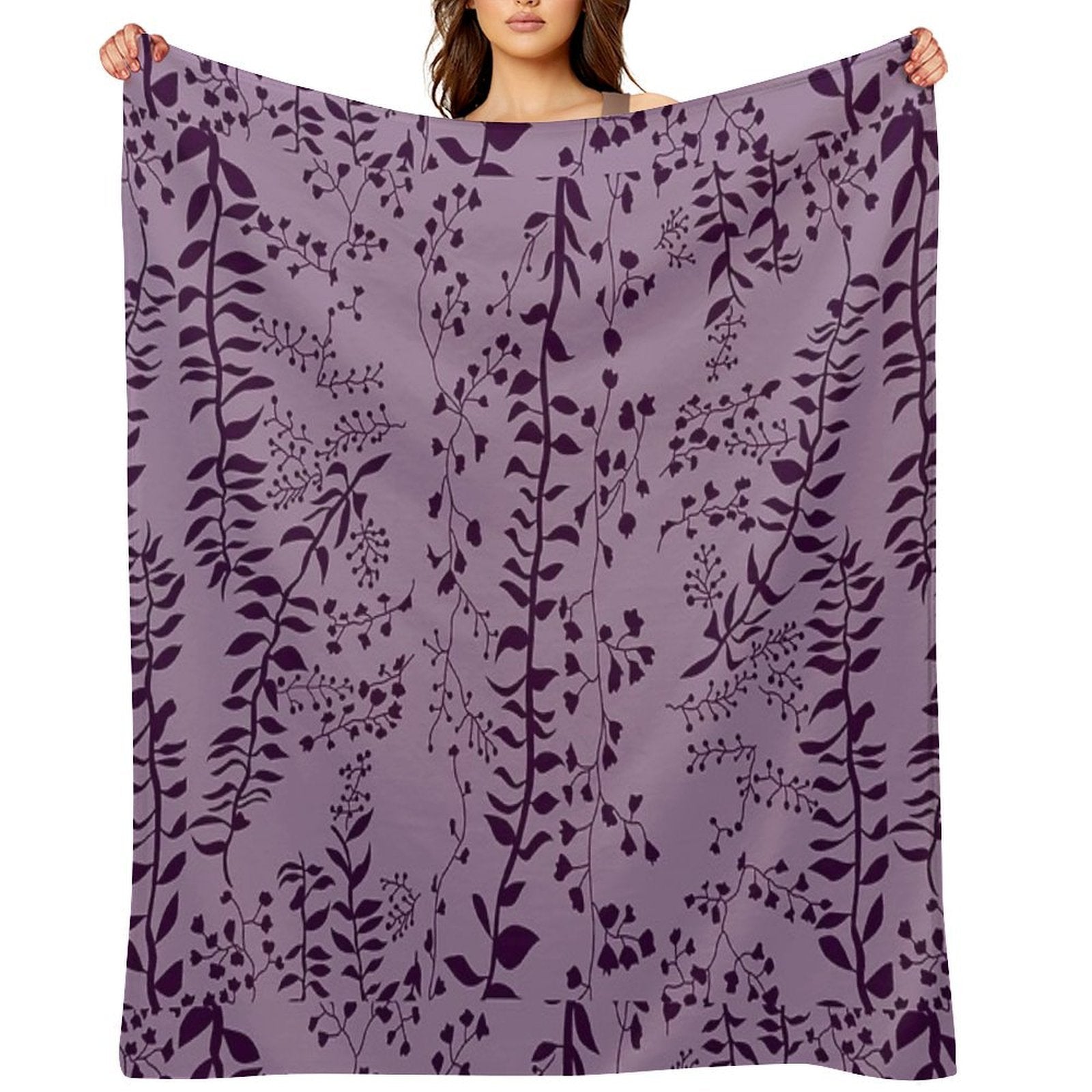 Bella Swan's Comforter Set Replica  Purples Cool - Version 1  Twilight Saga Fanart Multi-functional Throw Blanket