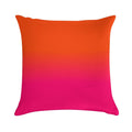 Neon Orange And Neon Pink Ombre Shade Color Fade Soft Gift Ready Throw Pillow