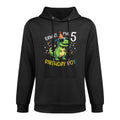 Kids 5th Birthday Trex Bday Boy Rawr Im 5 Years Old Boys Kids Medium-Weight Fabric Hoodie