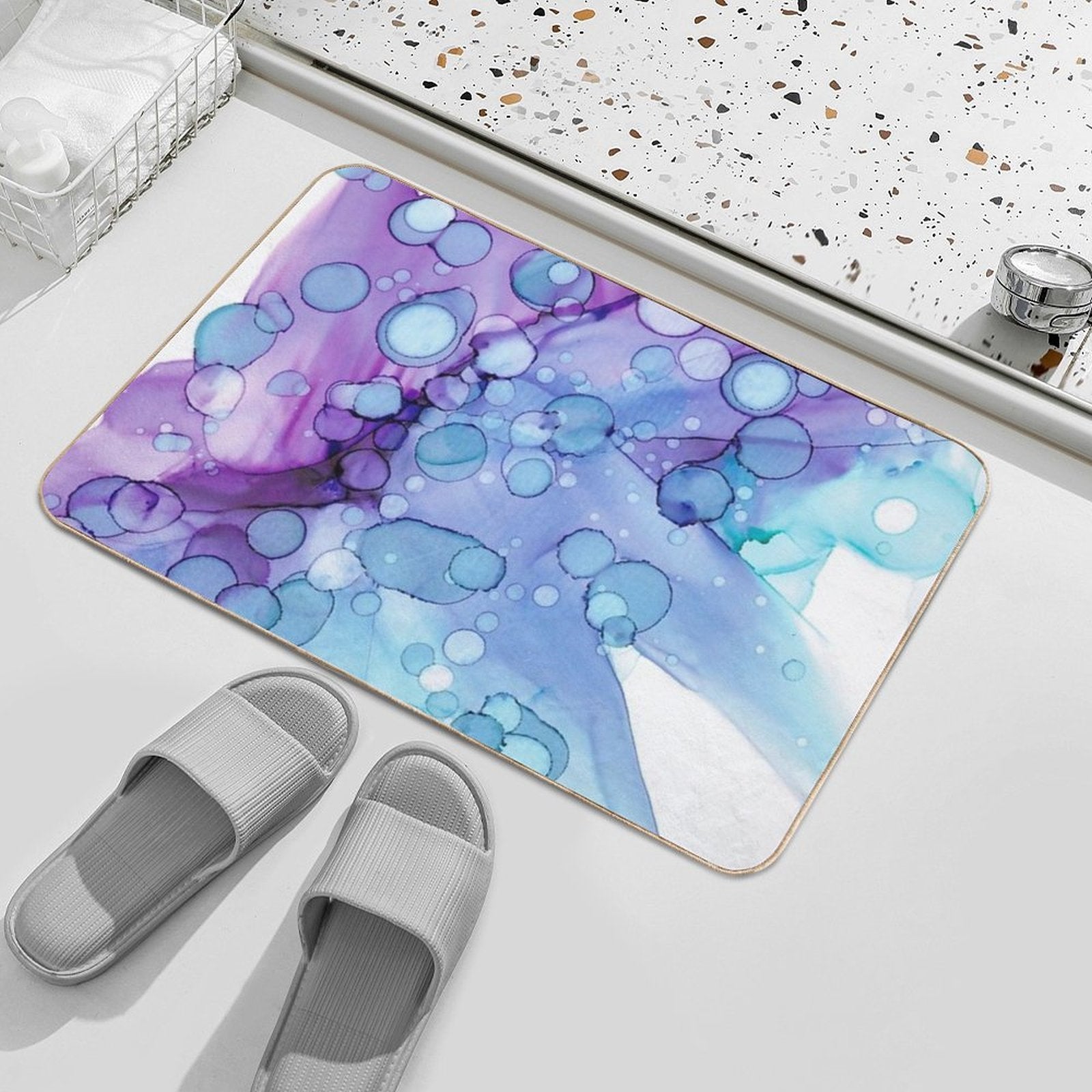 Mermaid Splash  Eco-Friendly Bath Mat