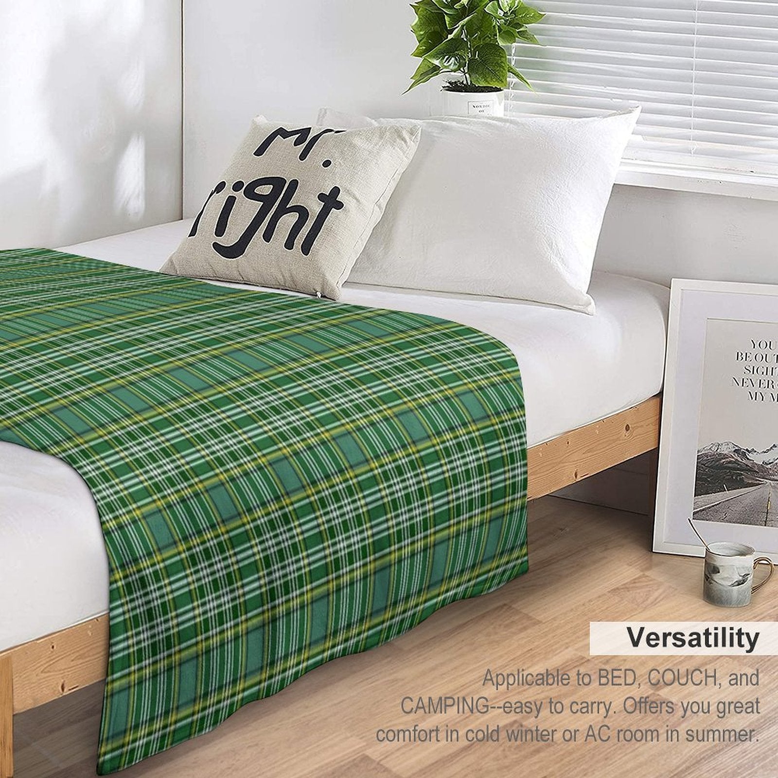 Clan Currie Tartan Comfort Throw Blanket