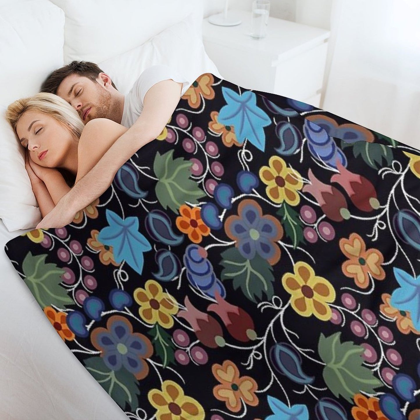 Zaagi’idiwin Versatility Throw Blanket