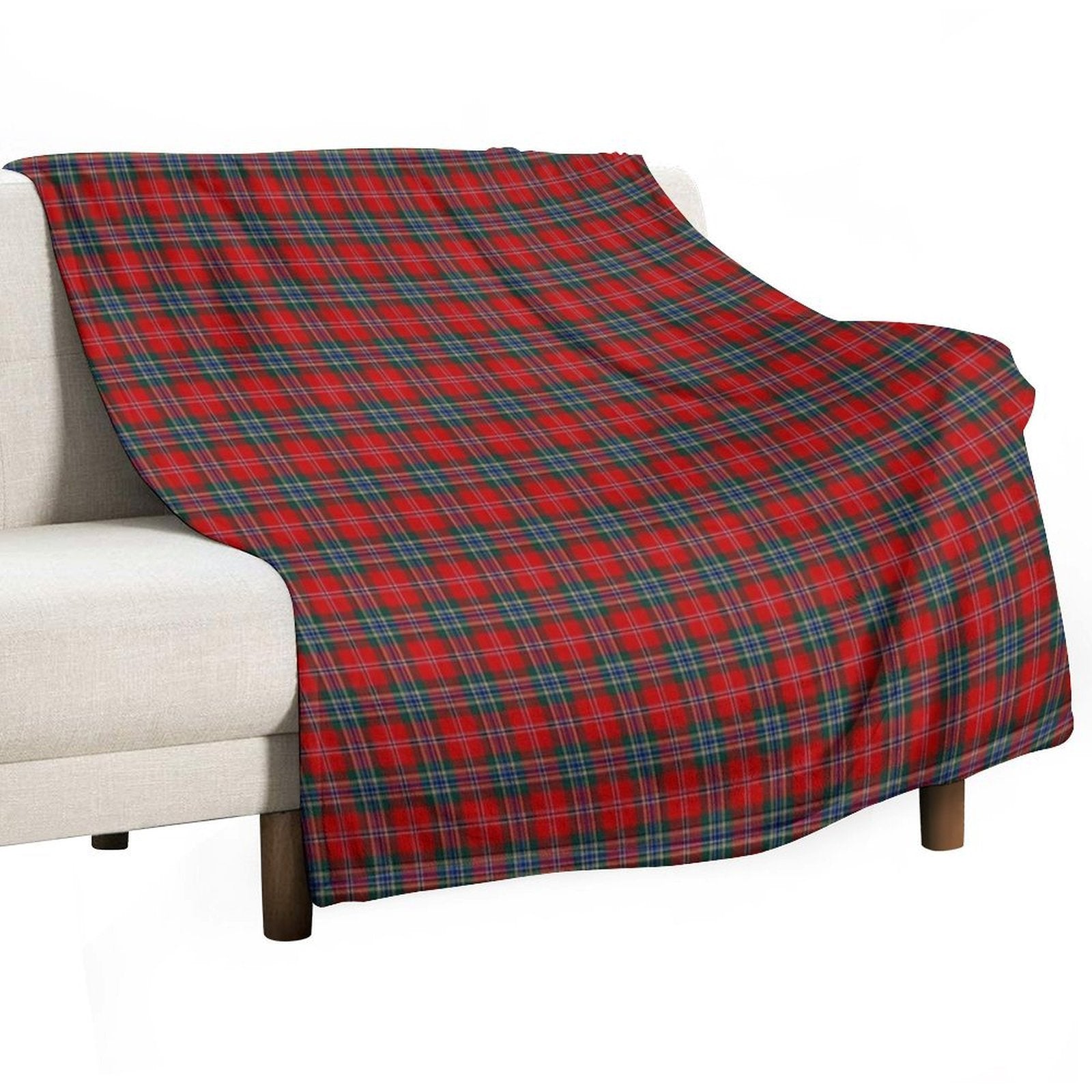 Clan MacLean Tartan Quick-dry Throw Blanket