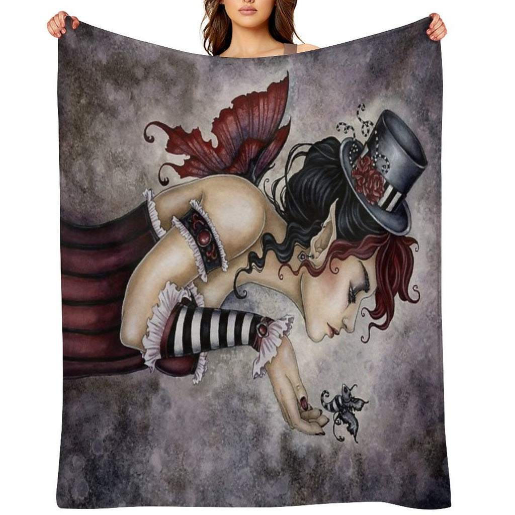 Fae Risque Multi-functional Throw Blanket