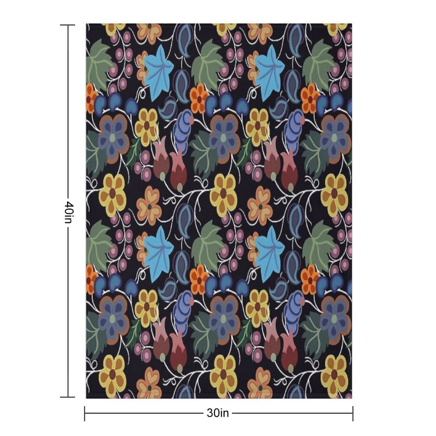 Zaagi’idiwin Versatility Throw Blanket