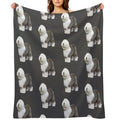 Old English Sheepdog Beauty All-season Throw Blanket