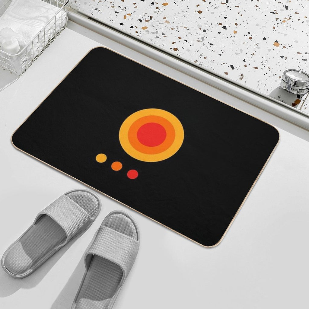 Bauhaus Color  Non-Slip Bath Mat