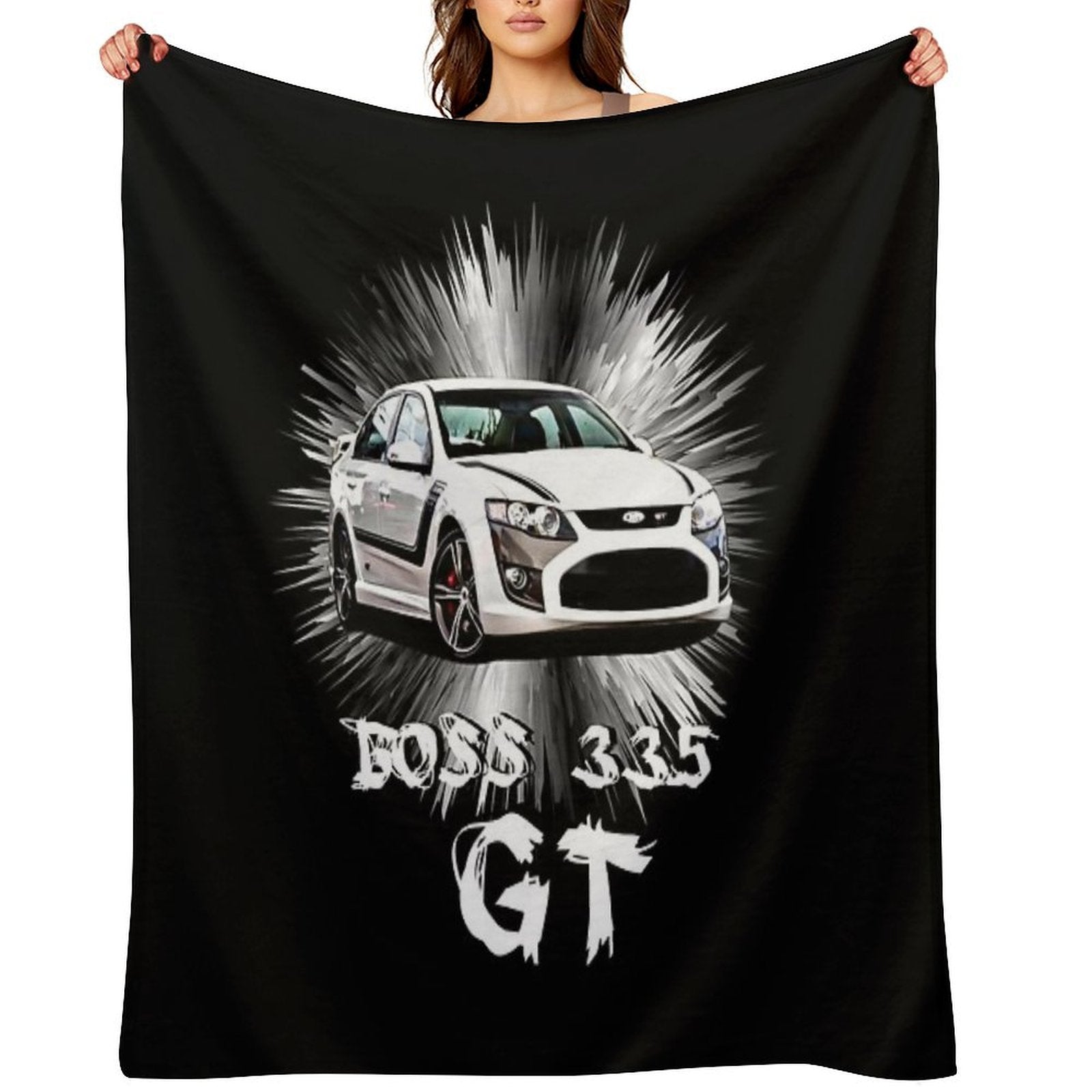 GT 335 Ford Falcon Gift-ready Throw Blanket