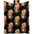 Kitsune Kawaii Comfort Throw Blanket