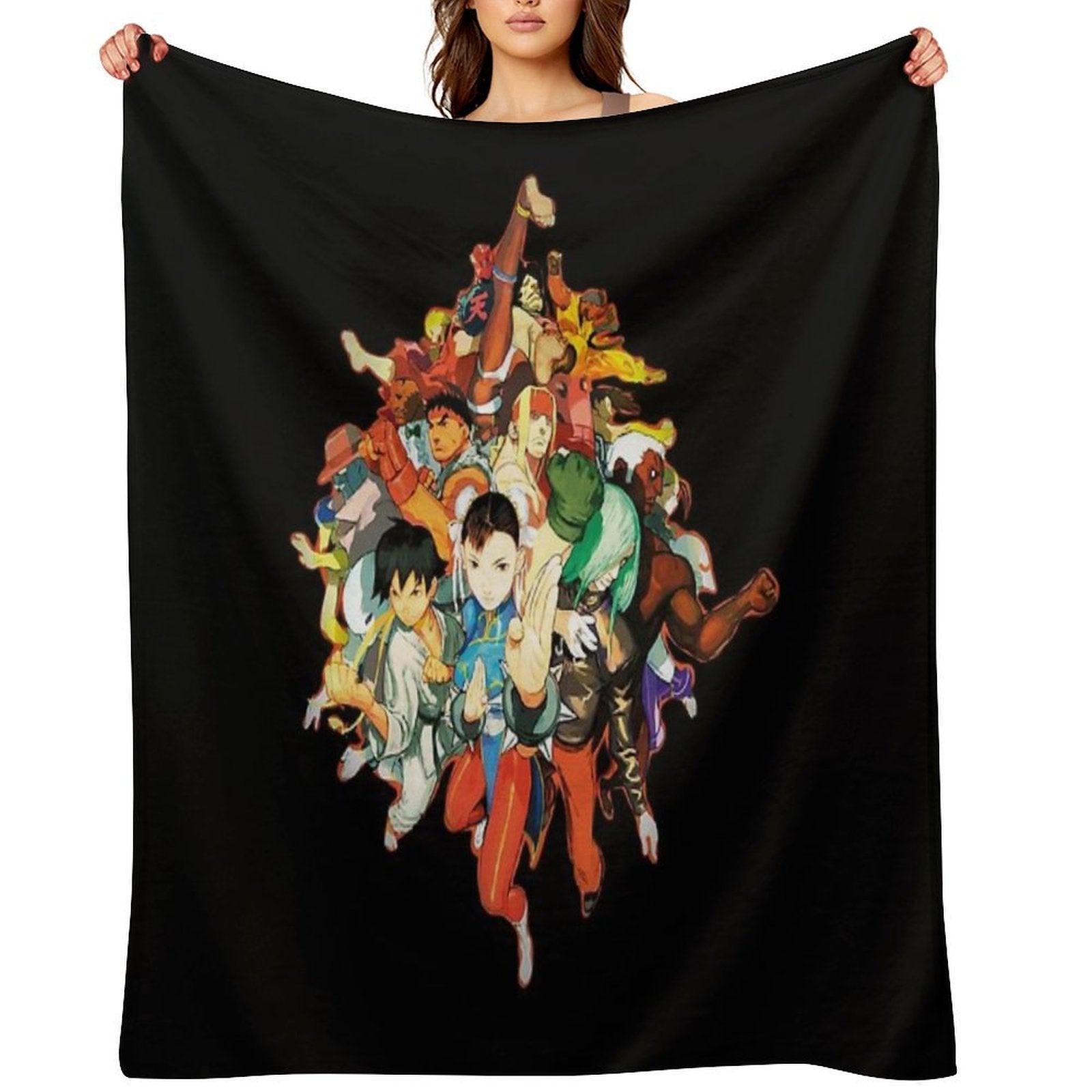 THIRD ROUND Anti-pilling Throw Blanket