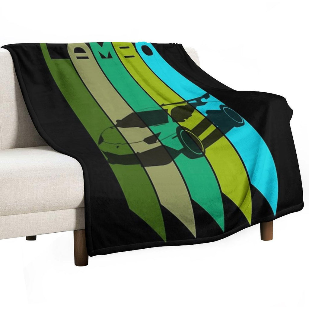 I Love My Lamborghini Velvety-soft Throw Blanket