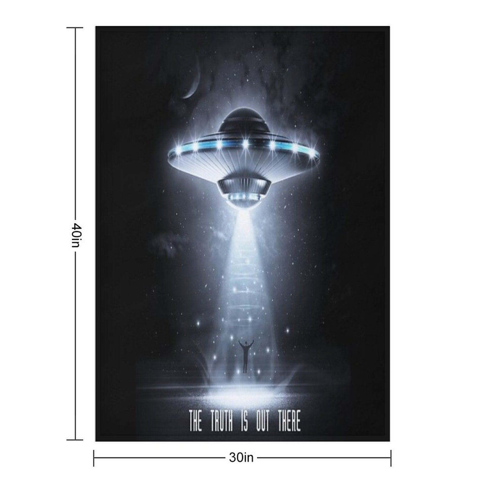 The Truth Is Out There Versatility Throw Blanket
