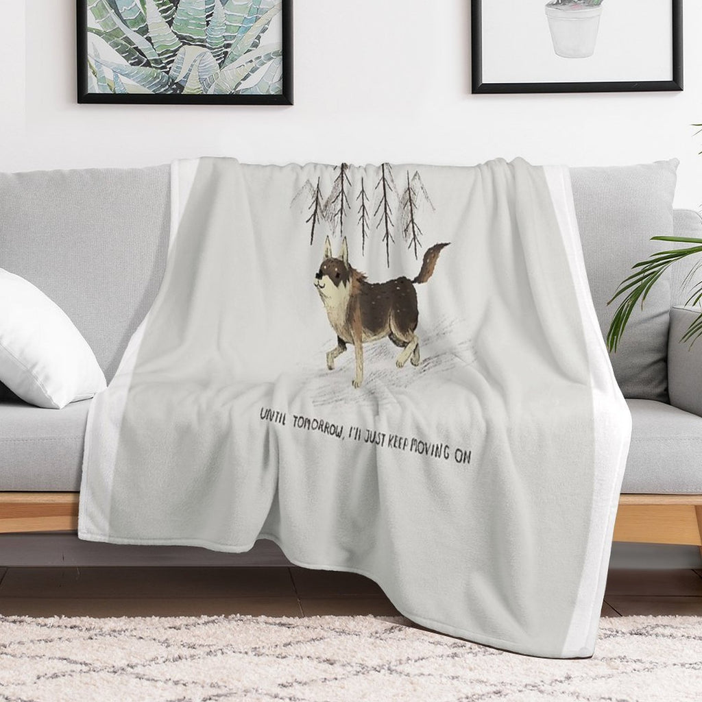 The Littlest Hobo Durable Throw Blanket