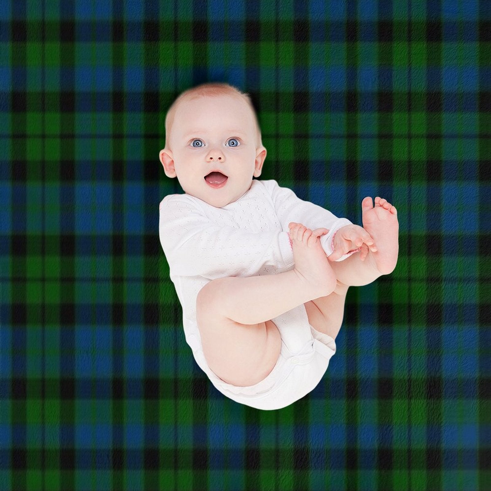 Clan Mackay Tartan Versatility Throw Blanket