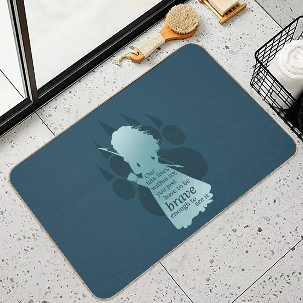 Brave Merida  Non-Slip Bath Mat