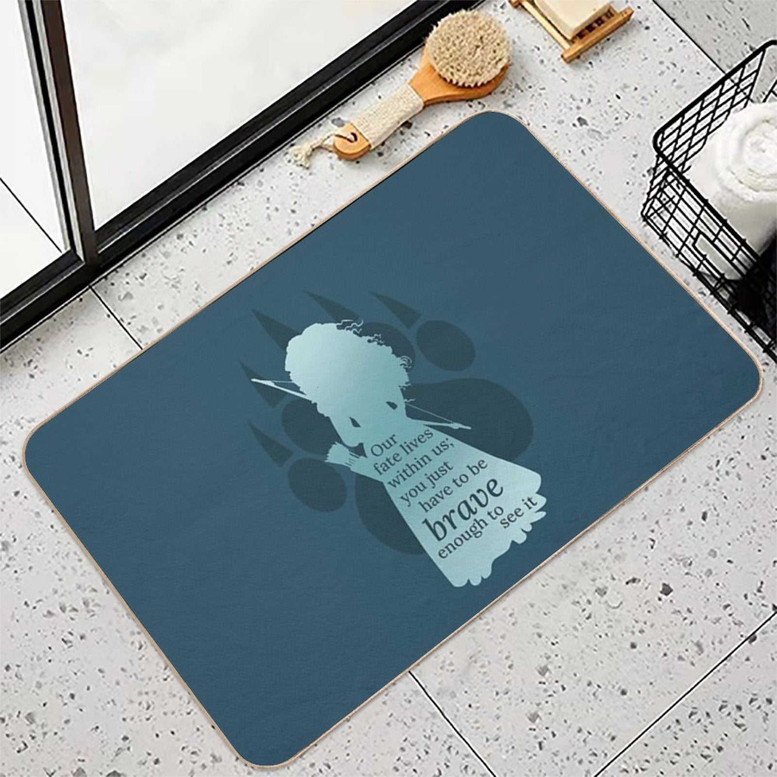 Brave Merida  Non-Slip Bath Mat