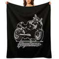 Suzuki Hayabusa Multi-functional Throw Blanket