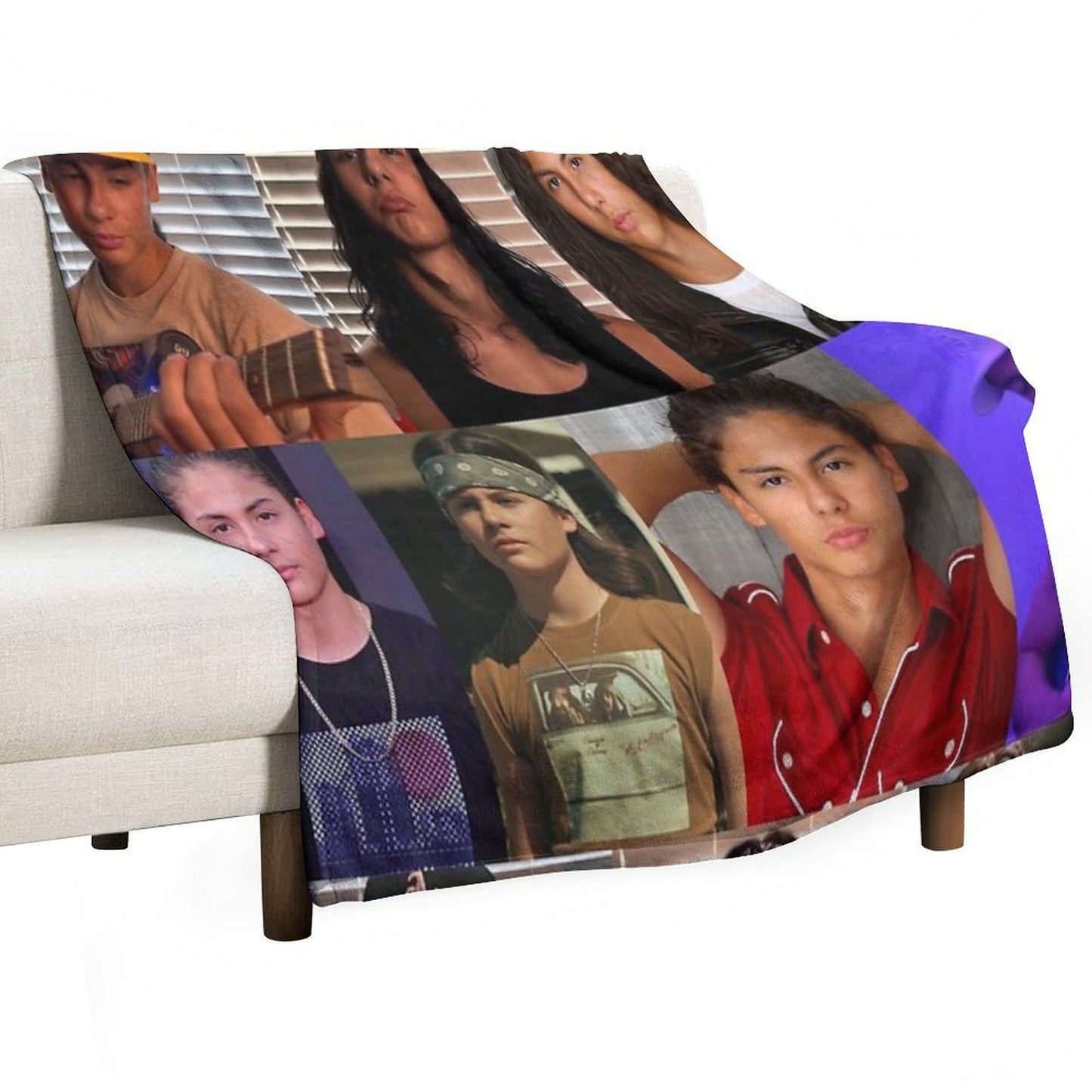 Miguel Cazarez Mora Collage Anti-pilling Throw Blanket