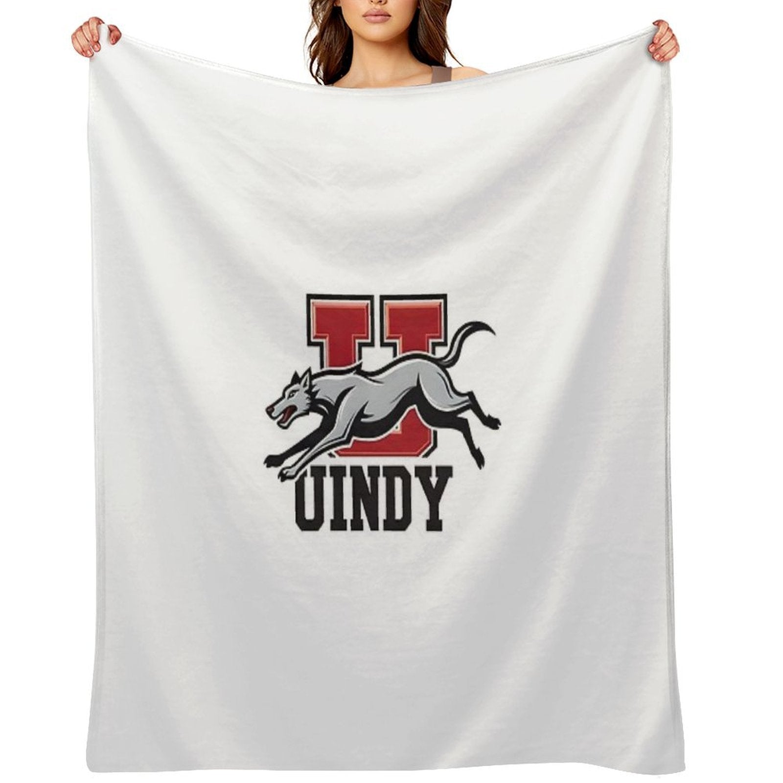 Uindy Pride  University of Indianapolis Spirit All-season Throw Blanket