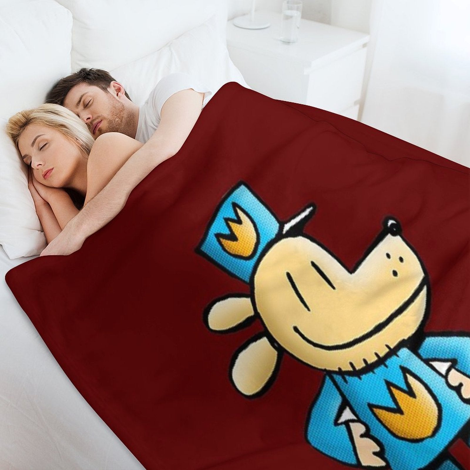 Dogman Shrink-resistant Throw Blanket
