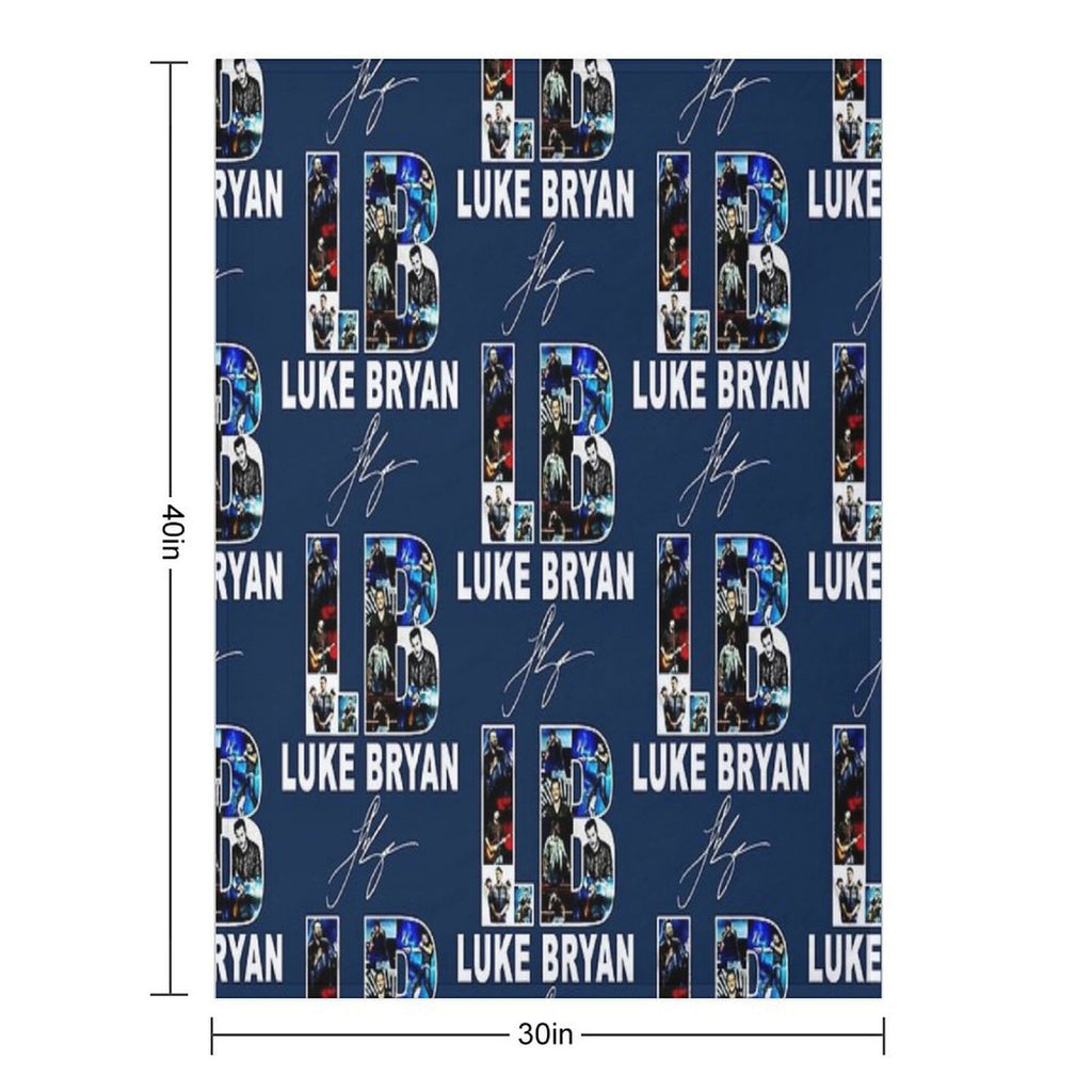 Country Music Tour Signature Machine-washable Throw Blanket
