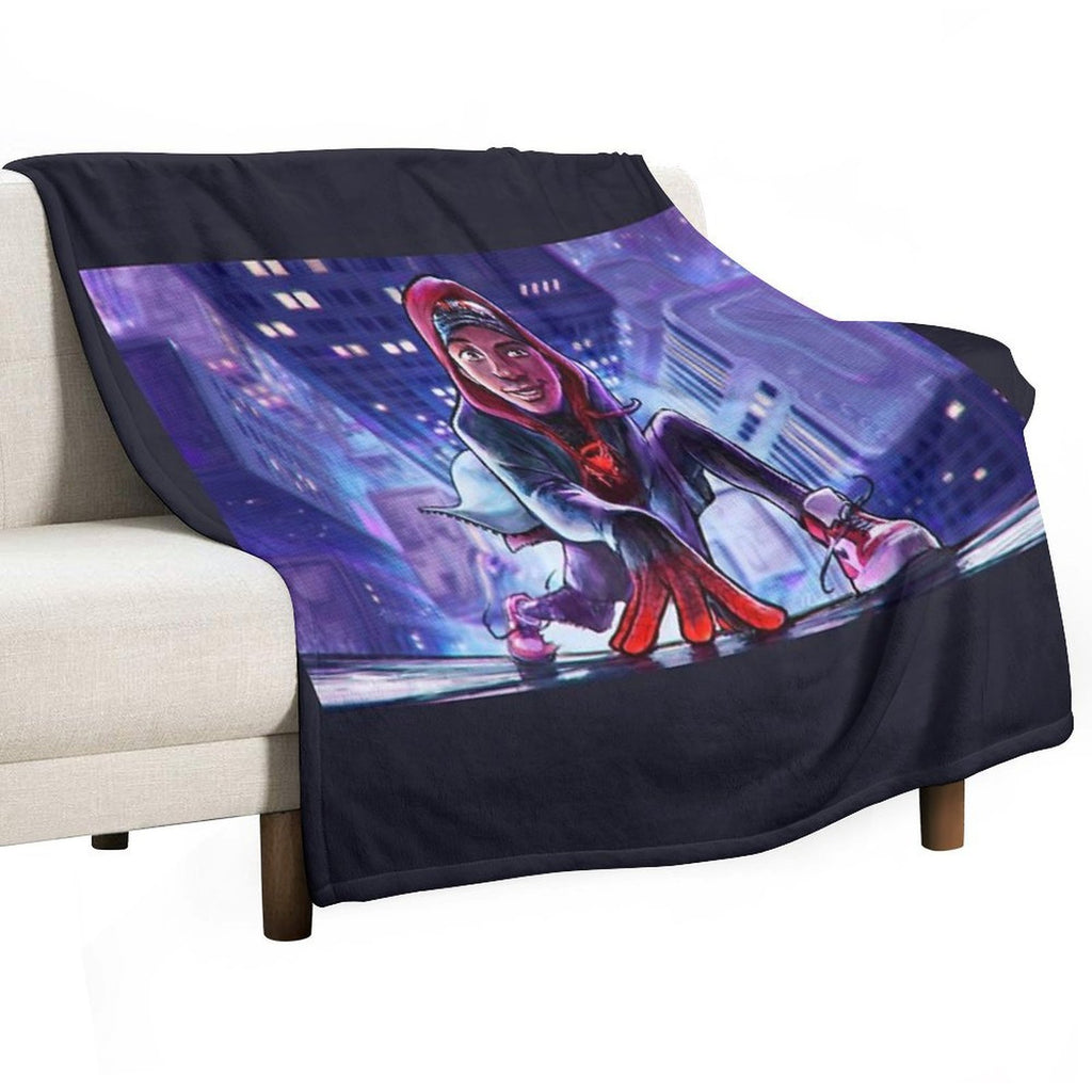 Miles Morales Compact Throw Blanket