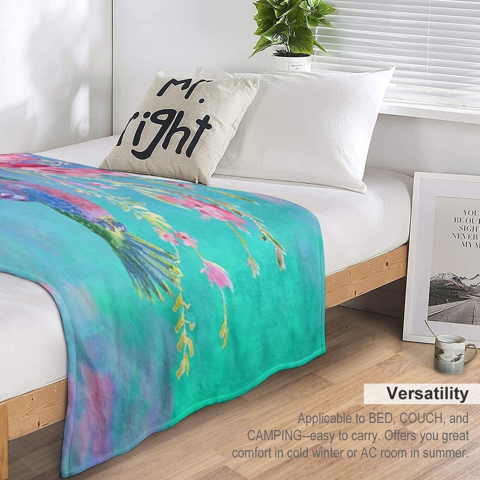 Live A Colorful Life Quick-dry Throw Blanket