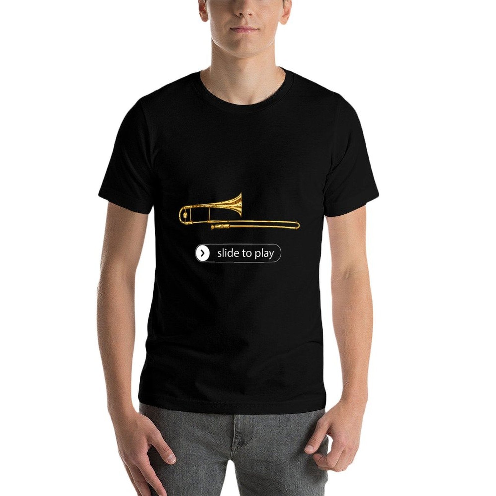 Slide to Play, Funny Trombone  Vintage-inspired T-Shirt