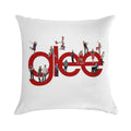 Glee Logo with The Cast Soft Style Accent Throw Pillow