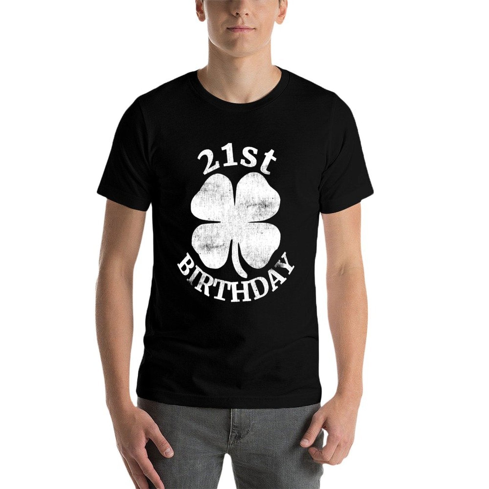 21st Birthday St. Patrick's Day Party Beer Gift  Summer-ready Fabric T-Shirt