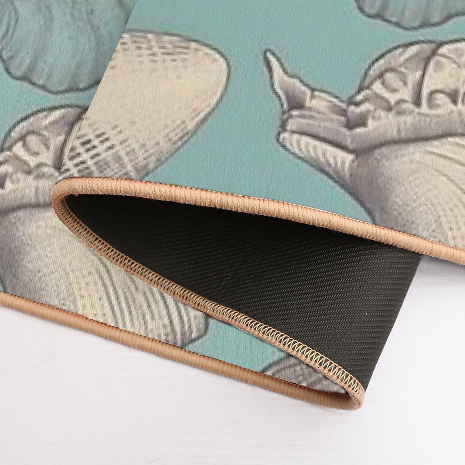 Shells Design  Eco-Friendly Bath Mat