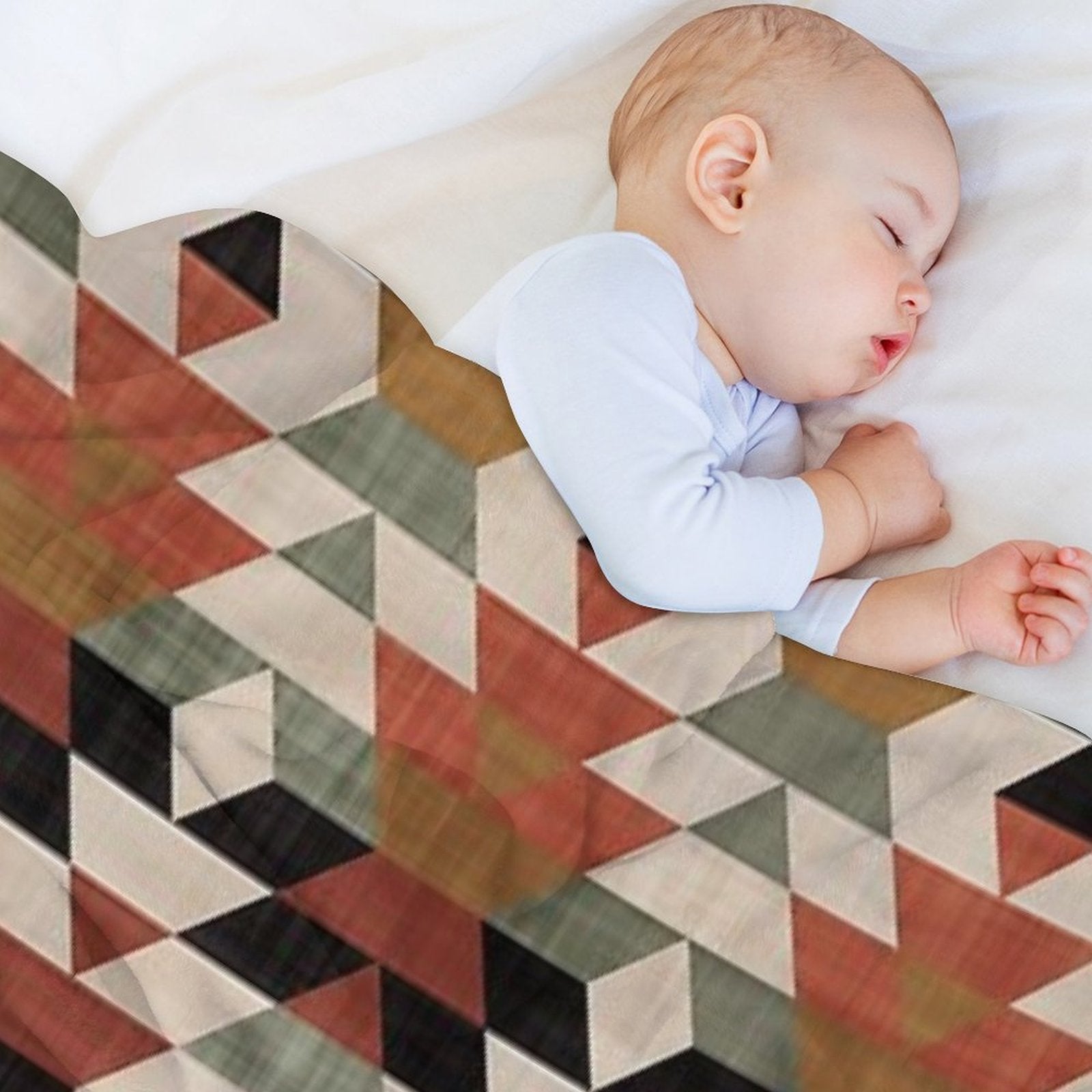 Southwestern Boho Prints Eco-conscious Throw Blanket