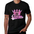 SWEET 21 QUEEN WOMEN 21ST BIRTHDAY  Soft T-Shirt