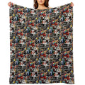 Rock Collage Anti-pilling Throw Blanket