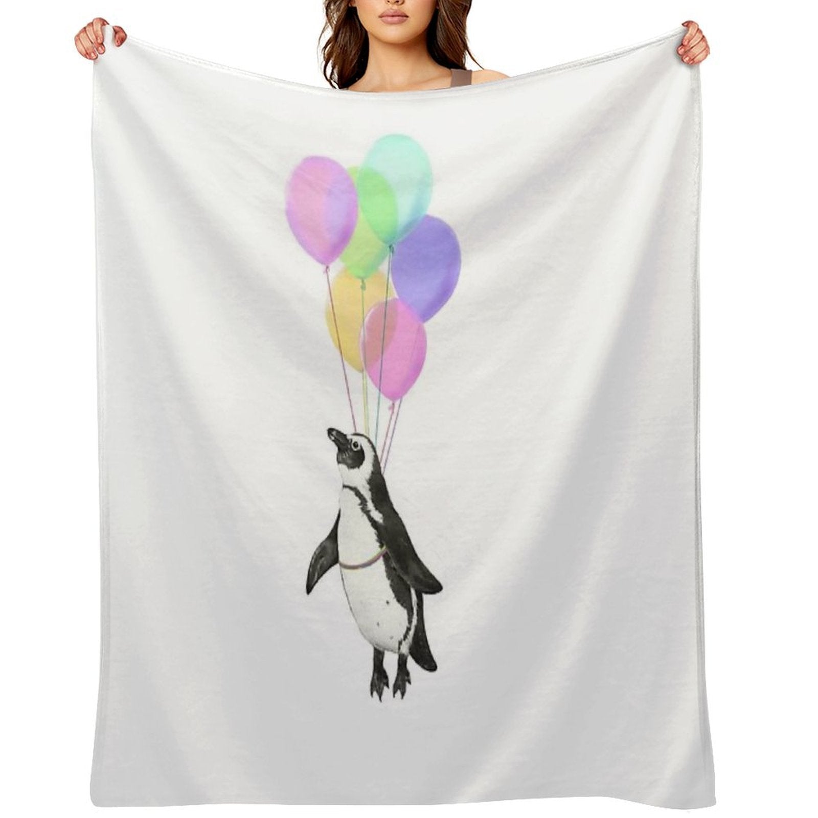 I Can Believe I Can Fly Wrinkle-free Throw Blanket