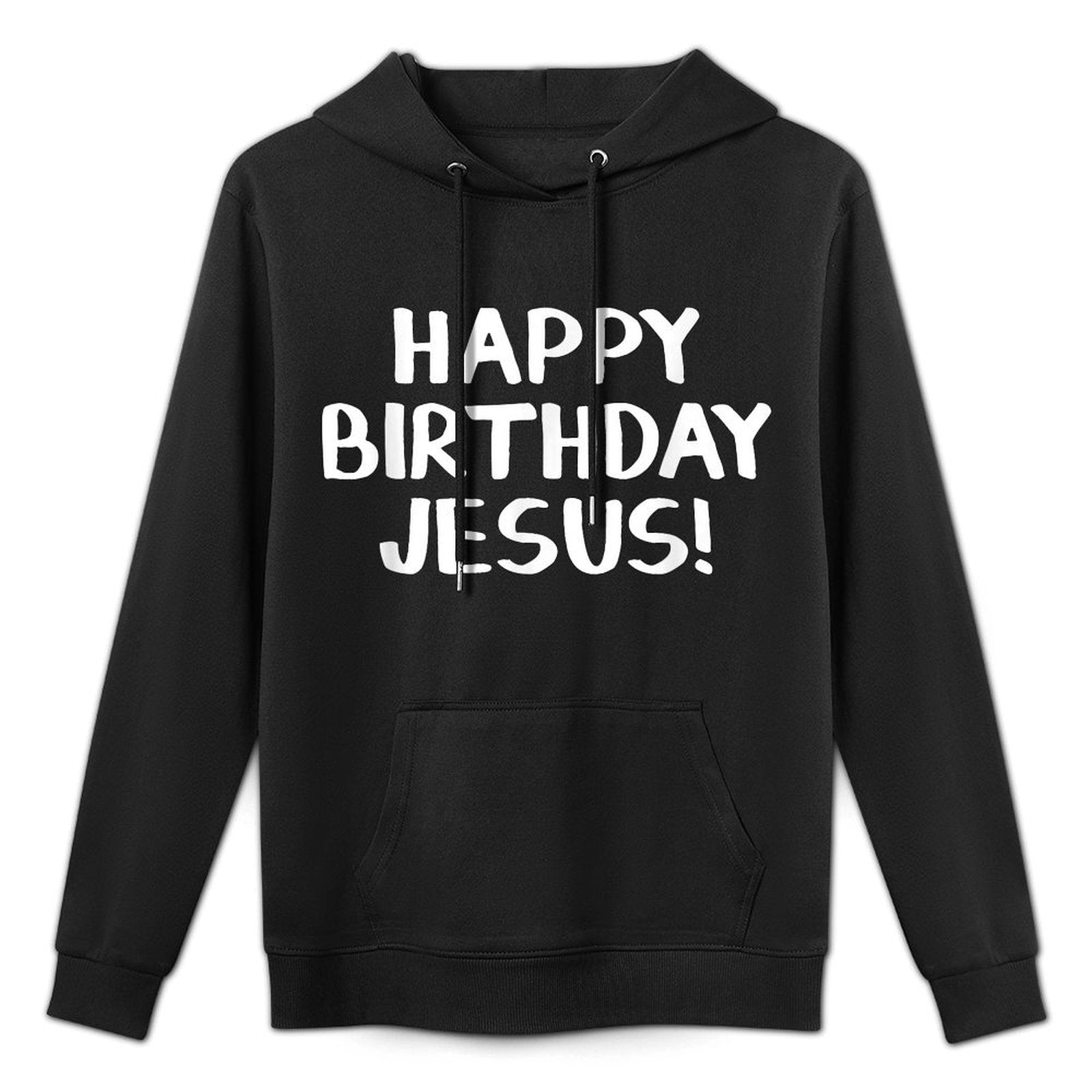 Happy Birthday Jesus Medium-Weight Fabric Hoodie