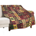 Multiple Patterns Shrink-resistant Throw Blanket