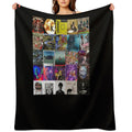 Copy of Custom- Michael Ricciardi Travel-friendly Throw Blanket