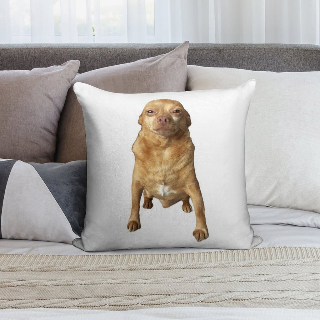 Mighty Mouse Soft Decorative Cover Throw Pillow