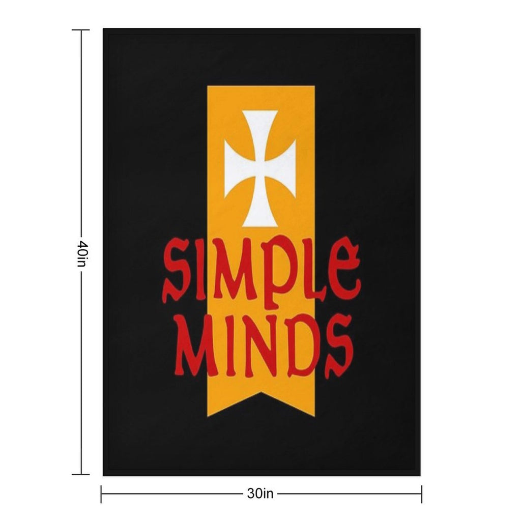 Simple Minds Comfort Throw Blanket