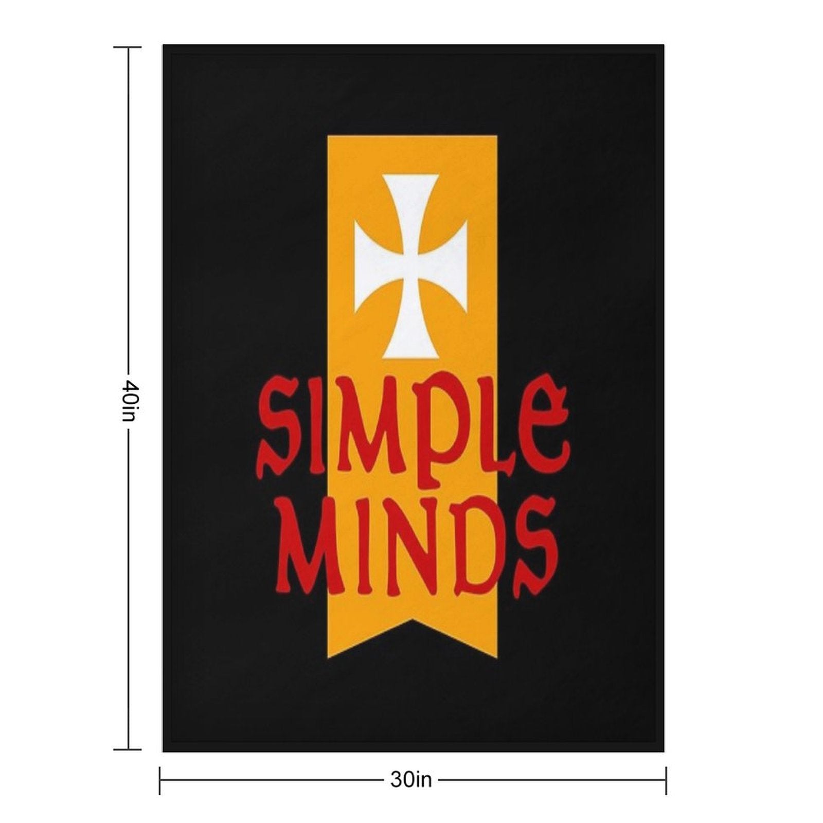 Simple Minds Comfort Throw Blanket