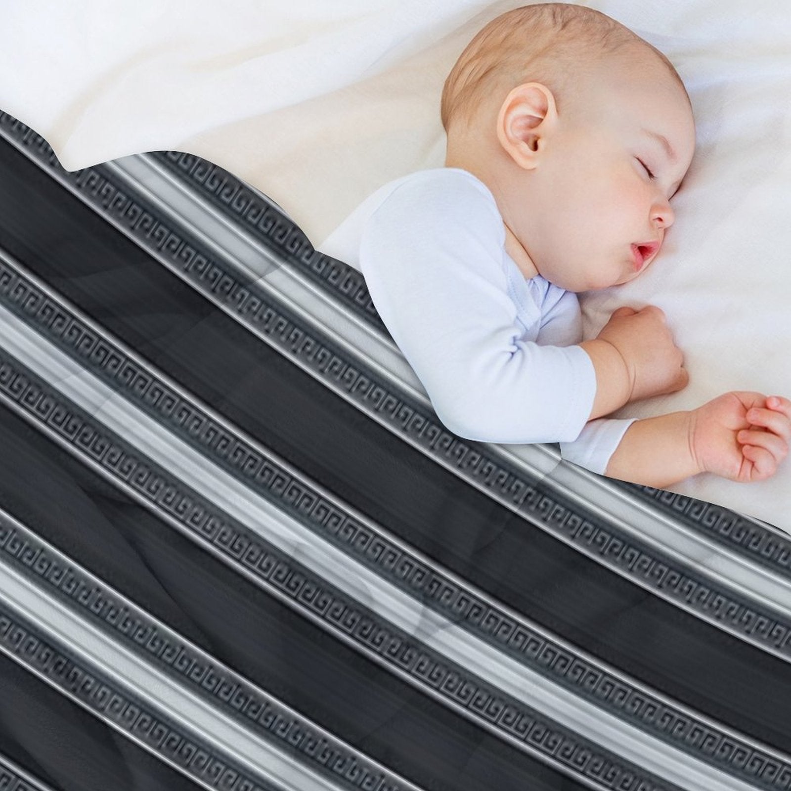 Patterned Stripe 015 Compact Throw Blanket