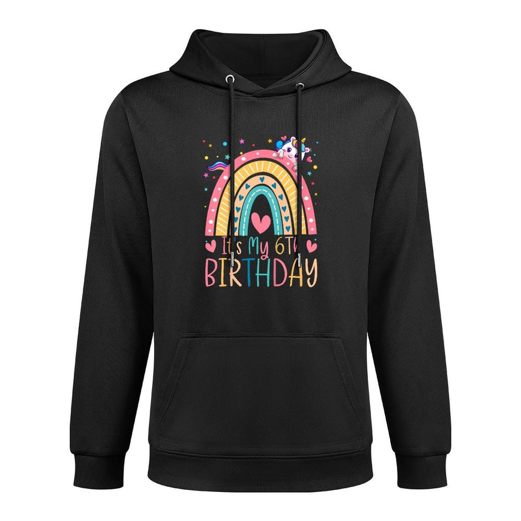 6th Birthday Girl Outfit Idea 6 Year Old Girls Birthday Versatile Streetwear Hoodie