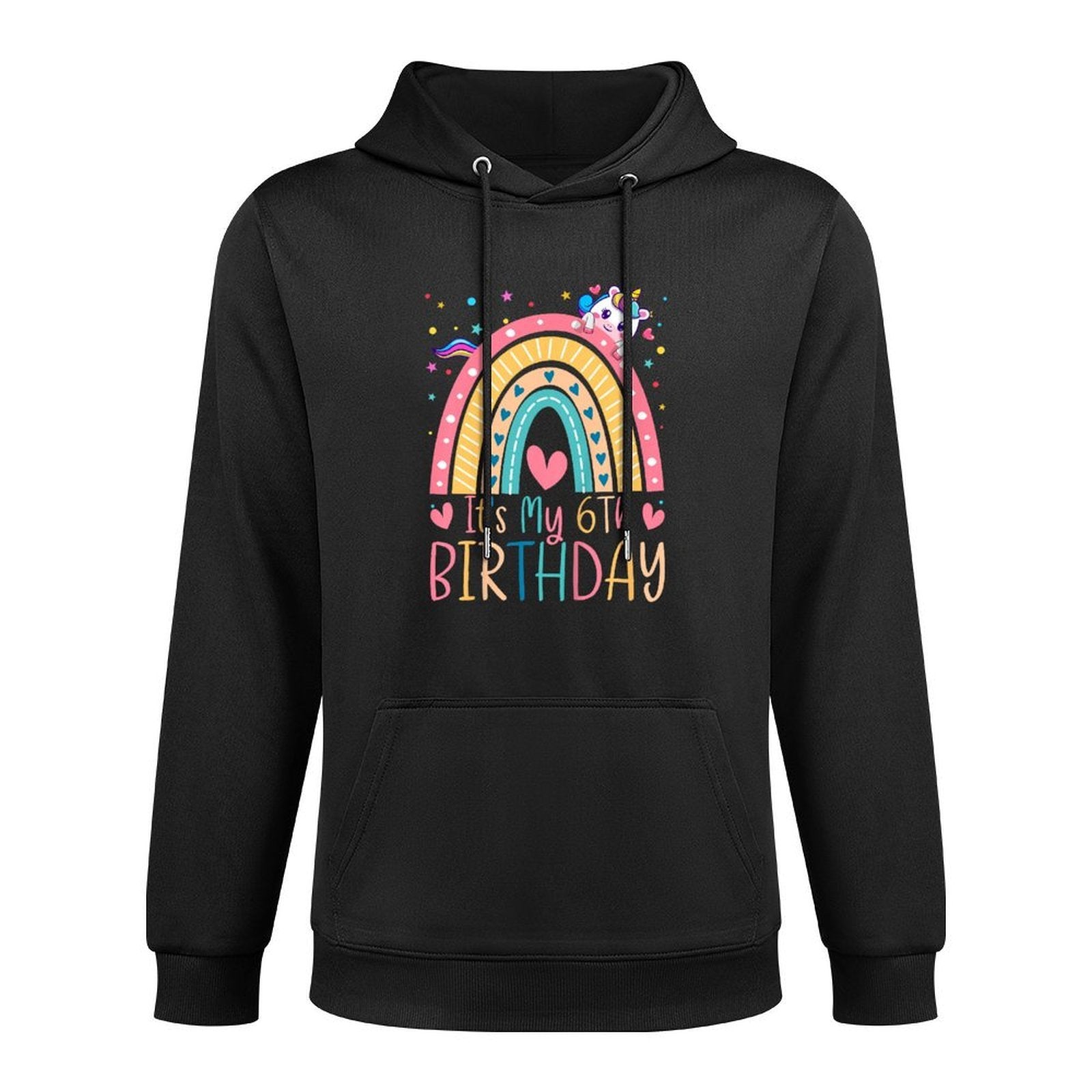 6th Birthday Girl Outfit Idea 6 Year Old Girls Birthday Versatile Streetwear Hoodie