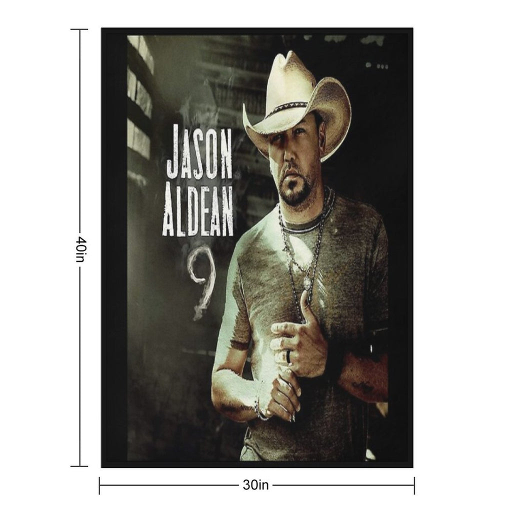 Album 9 Jason Aldean Quick-dry Throw Blanket