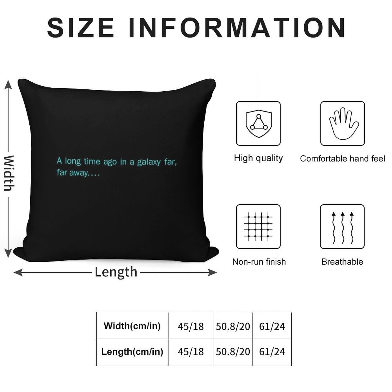 In A Galaxy Far Far Away Soft Home Decor Throw Pillow